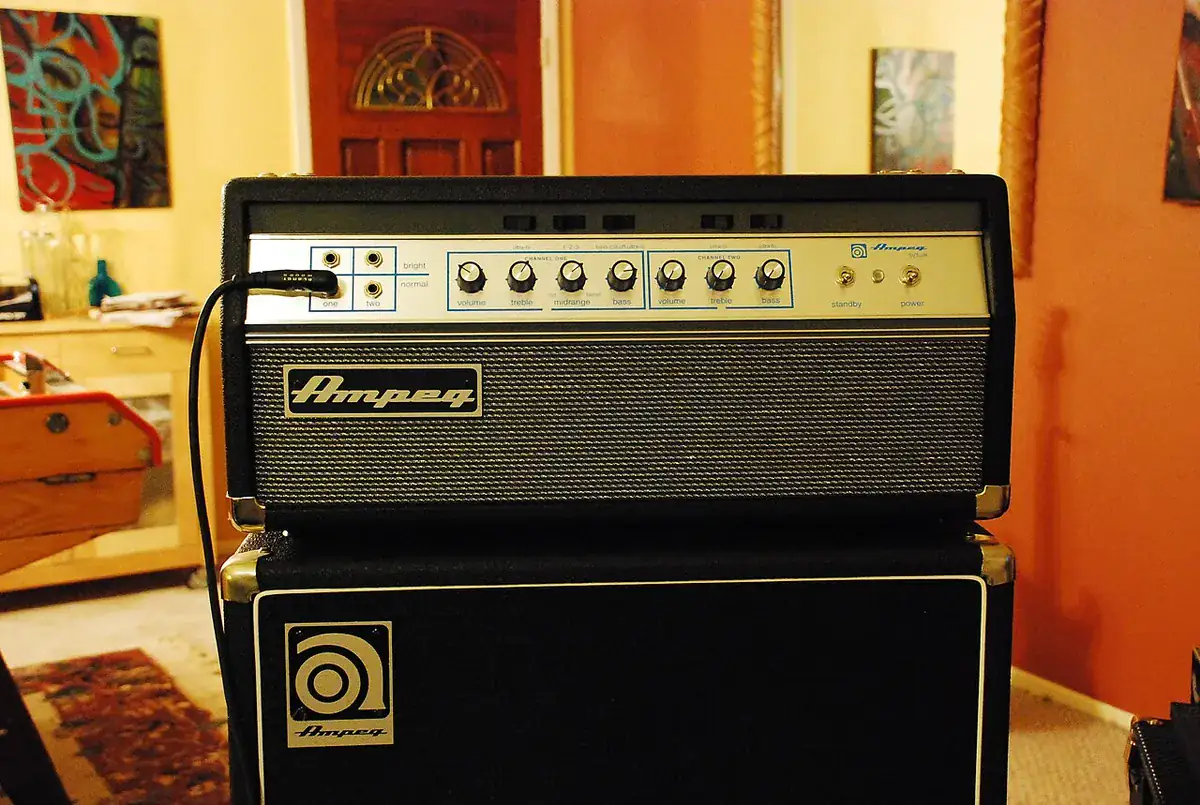 Ampeg SVT bass amplifier — Peter Steele's signature amp